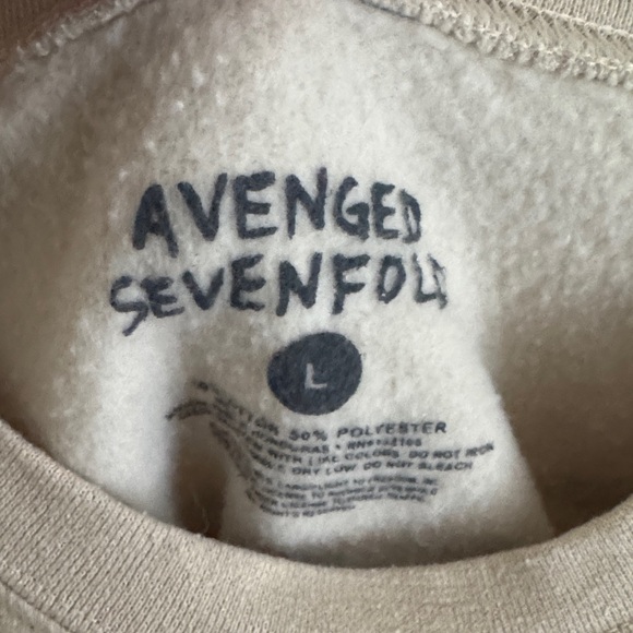 Avenged Sevenfold 2024 NA Tour Sweatshirt - Picture 2 of 4